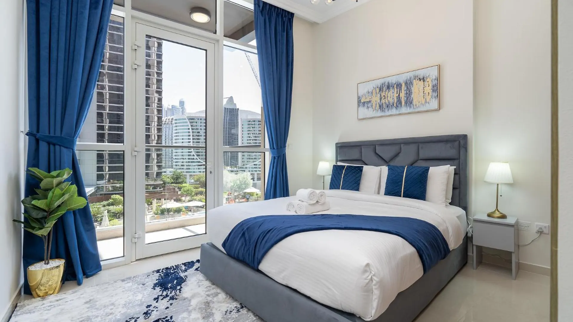 Dunya Tower Luxury And 2 Min Walk To Dubai Mall And Burj Khalifa In Heart Of Downtown 0*,